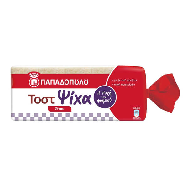 ΠΑΠΑΔΟΠΟΥΛΟΥ ΤΟΣΤ ΨΙΧΑ 450gr. - (ΣΙΤΟΥ)