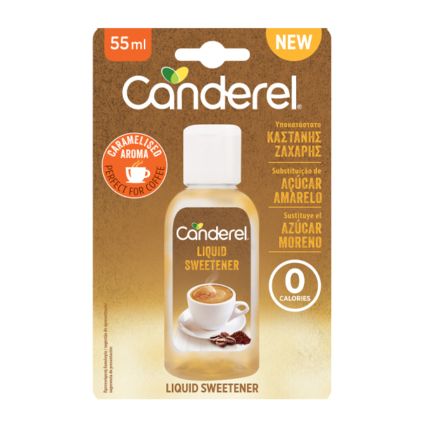CANDEREL ΜΑΥΡΗ ΖΑΧΑΡΗ ΥΓΡΗ (55ml)