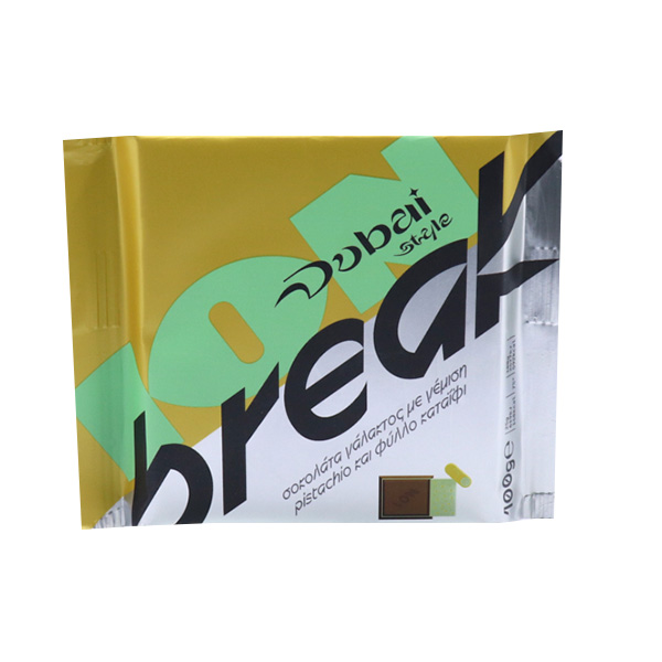 ΙΟΝ BREAK DUBAI 100gr. - (ΓΑΛΑΚΤΟΣ ΜΕ ΓΕΜΙΣΗ PICTACHIO ΚΑΙ ΦΥΛΛΟ ΚΑΤΑΙΦΙ) (1935)