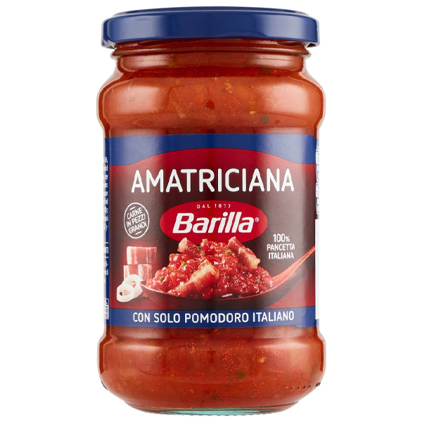 BARILLA SUGO RICH 300gr - (AMARTICIANA)