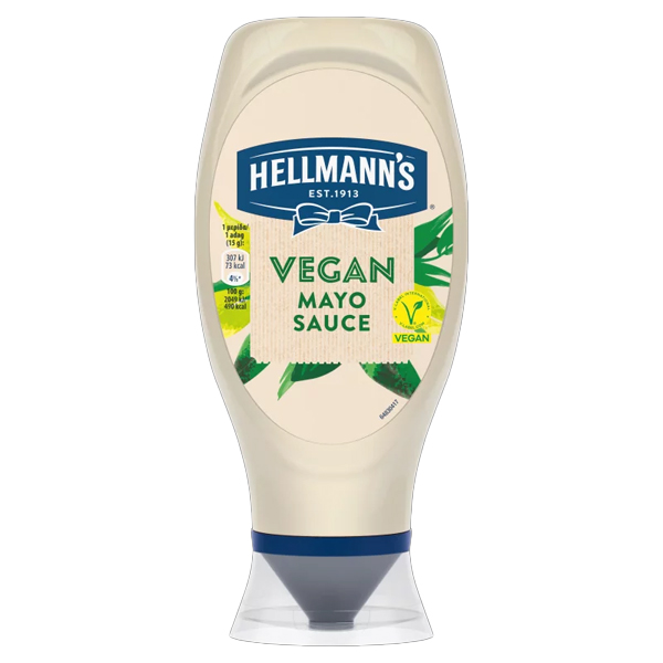 HELLMANN'S ΜΑΓΙΟΝΕΖΑ  430ml. - (VEGAN) (TOP DOWN)