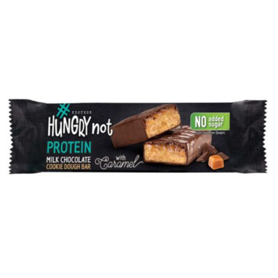 HUNGRY NOT ΜΠΑΡΑ ΠΡΩΤΕΙΝΗΣ COOKIE DOUGH 50gr. - (MILK CHOCOLATE) (ΧΩΡΙΣ ΖΑΧΑΡΗ)