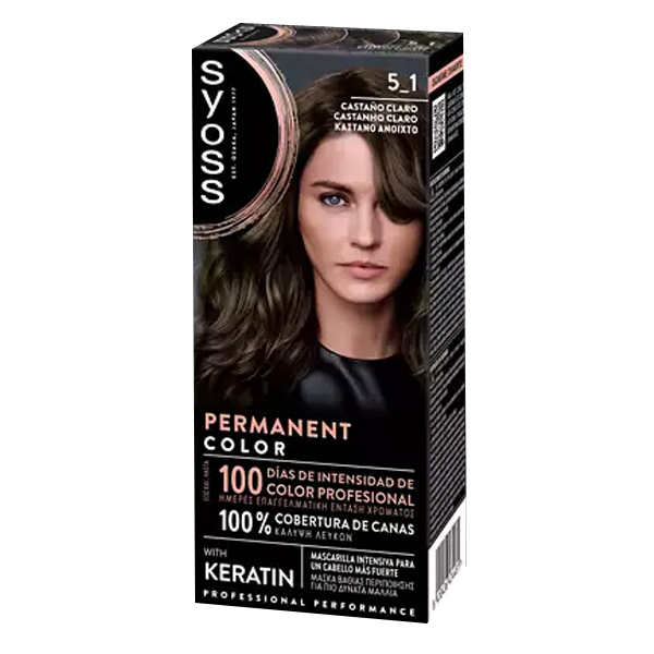 SYOSS ΒΑΦΗ ΜΑΛΛΙΩΝ - (Ν5-1) (ΚΑΣΤΑΝΟ ΑΝΟΙΧΤΟ)