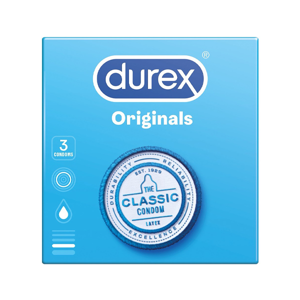 DUREX ΠΡΟΦΥΛΑΚΤΙΚΑ  3τεμ. - (CLASSIC) (ORIGINAL)