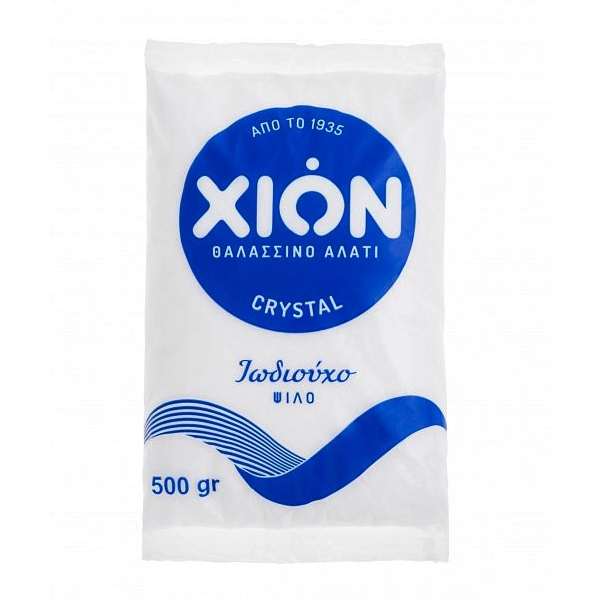 ΧΙΩΝ ΑΛΑΤΙ 500gr. - (ΣΑΚΟΥΛΑ) (ΨΙΛΟ)