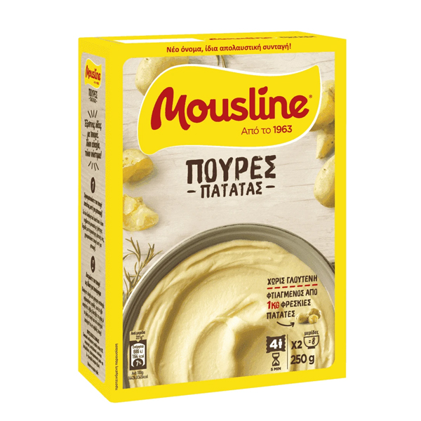 MOUSLINE ΠΟΥΡΕΣ 250gr. - (2x125gr.)