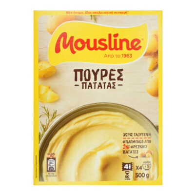 MOUSLINE ΠΟΥΡΕΣ 500gr. - (4x125gr.)