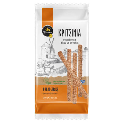 ΤΣΑΤΣΑΚΗΣ ΚΡΙΤΣΙΝΙΑ 300gr. - (ΣΙΤΟΥ ΜΕ ΣΟΥΣΑΜΙ ) (VEGAN)