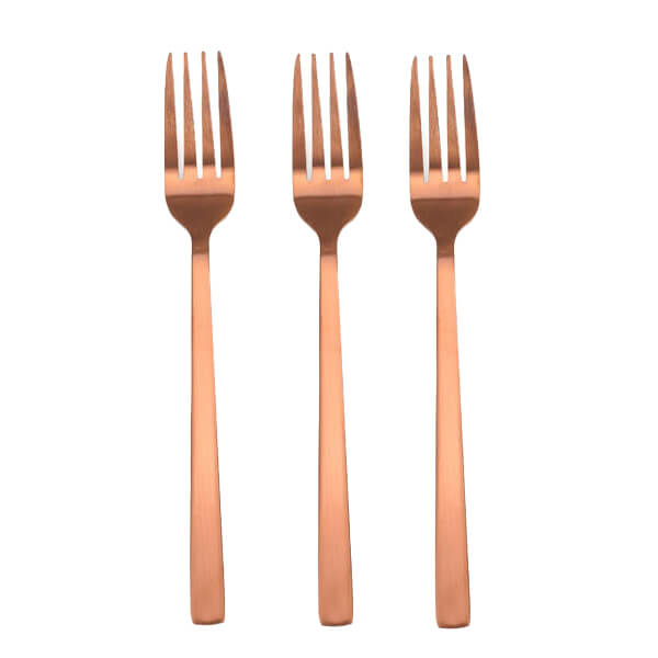 TNS ΠΙΡΟΥΝΙΑ ΦΑΓΗΤΟΥ INOX (3τεμ.) (ΡΟΖ) - (03-950-4072)