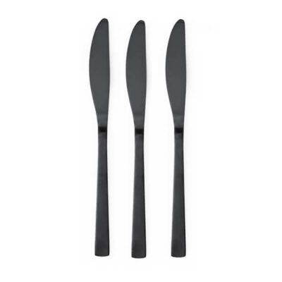 TNS ΜΑΧΑΙΡΙΑ ΦΑΓΗΤΟΥ INOX (ΜΑΥΡΑ) - (03-950-4139)