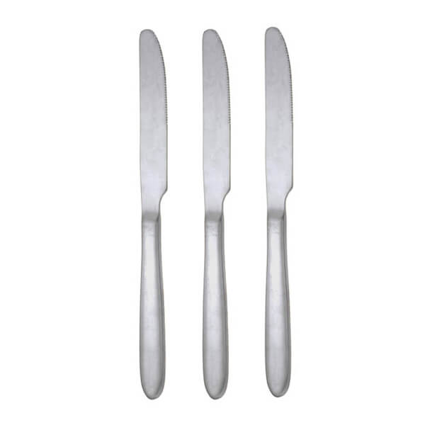 TNS ΜΑΧΑΙΡΙΑ ΦΑΓΗΤΟΥ INOX ΣΕΤ 3Ττεμ. - (03-950-4143)