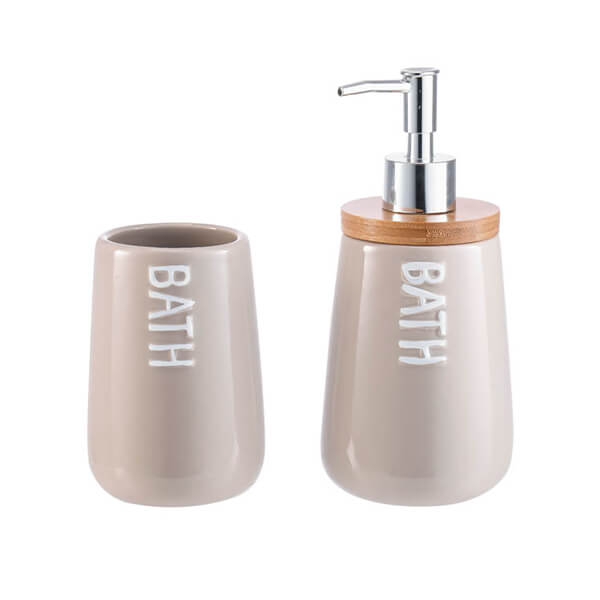 TNS ΣΕΤ ΜΠΑΝΙΟΥ ΚΕΡΑΜΙΚΟ 2 ΧΡΩΜΑΤΑ - (04-950-1325)