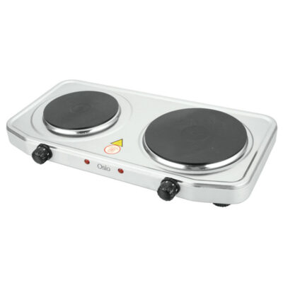 OSIO ΔΙΠΛΗ ΗΛΕΚΤΡΙΚΗ ΕΣΤΙΑ ΚΟΥΖΙΝΑΣ inox 2500w