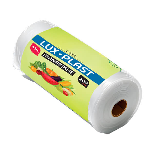 LUX PLAST ΣΑΚΟΥΛΑ ΡΟΛΟ ΦΑΝΕΛΑΚΙ Νο 43 - (200τεμ.)