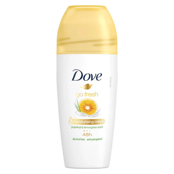 DOVE ROLL-ON 50ml - (GRAPEFRUIT LEMON GRASS)