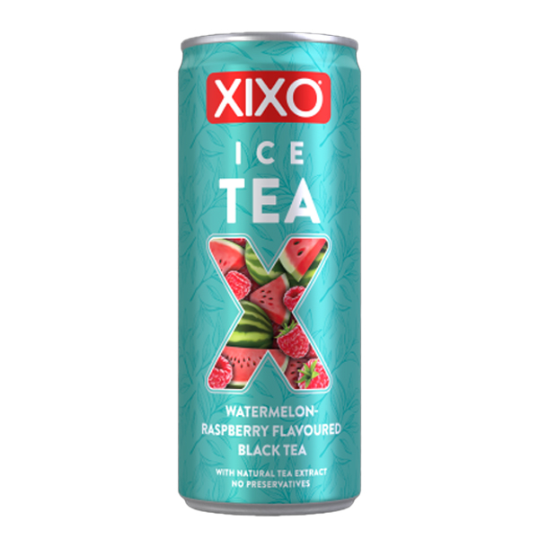 XIXO ICED TEA 250ml - (ΚΑΡΠΟΥΖΙ ΚΑΙ ΡΑΣΜΠΕΡΥ)