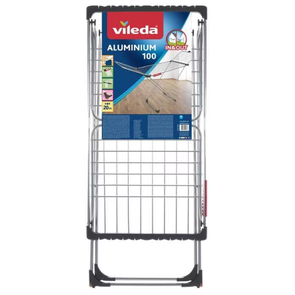 VILEDA ΑΠΛΩΣΤΡΑ ΜΠΑΛΚΟΝΙΟΥ ΑΛΟΥΜΙΝΙΟΥ 100% IN AND OUT