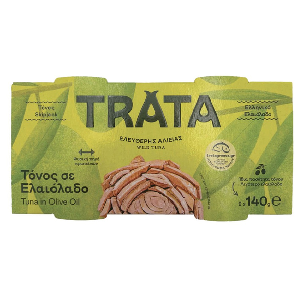 TRATA ΤΟΝΟΣ ΣΕ ΕΛΑΙΟΛΑΔΟ (2x140gr.)