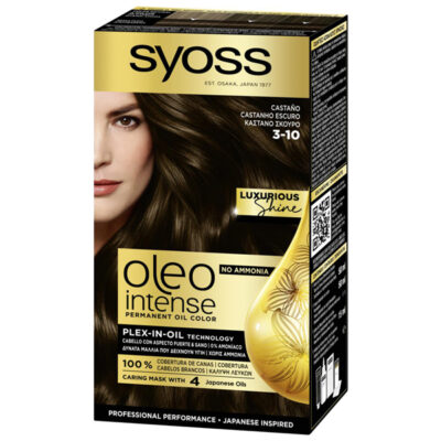 SYOSS ΒΑΦΗ ΜΑΛΛΙΩΝ OLEO - (Ν3-10) ΣΚΟΥΡΟ ΚΑΣΤΑΝΟ)