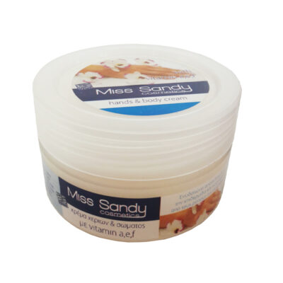 MISS SANDY ΚΡΕΜΑ ΧΕΡΙΩΝ ΚΑΙ ΣΩΜΑΤΟΣ 200ml - (ΒΙΤΑΜΙΝΕΣ A, E, F)