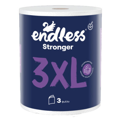 ENDLESS ΧΑΡΤΙ ΚΟΥΖΙΝΑΣ ΡΟΛΟ 3PLY 42m - (STRONGER)