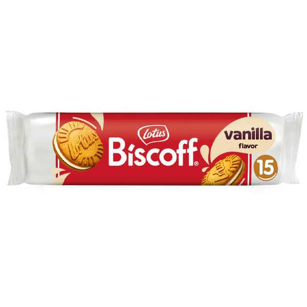 LOTUS BISCOFF ΜΠΙΣΚΟΤΑ ΜΕ ΓΕΜΙΣΗ ΒΑΝΙΛΙΑ 150gr