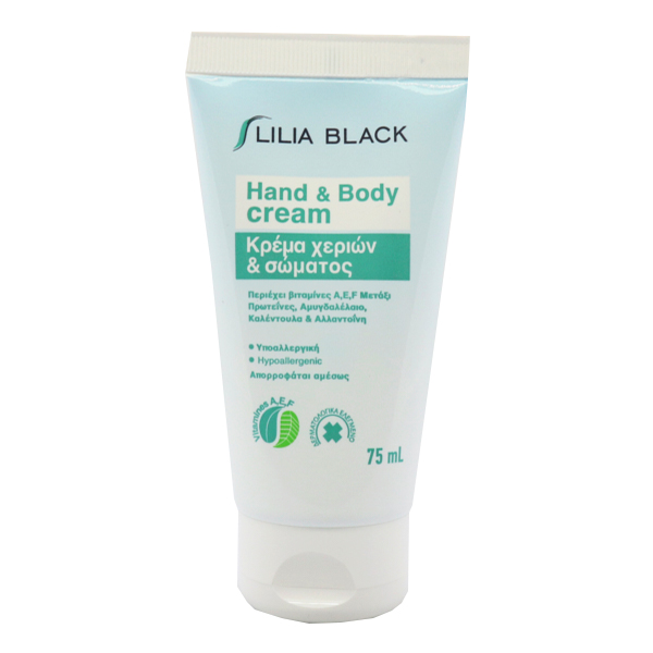 LILIA BLACK ΚΡΕΜΑ ΧΕΡΙΩΝ 75ml - (CLASSIC)
