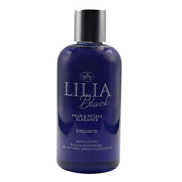 LILIA BLACK ΑΦΡΟΛΟΥΤΡΟ 250ml - (PEAR ΚΑΙ PETALS)