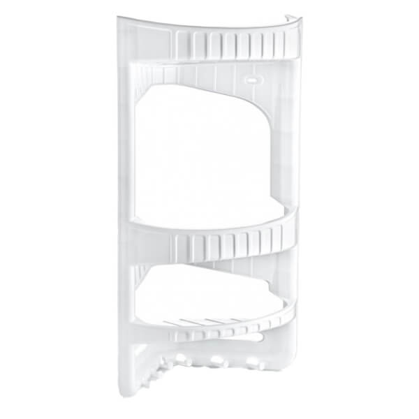 ΡΑΦΙΕΡΑ ΜΠΑΝΙΟΥ ΓΩΝΙΑΚΗ ΠΛΑΣΤΙΚΗ - (3 ΡΑΦΙΑ)