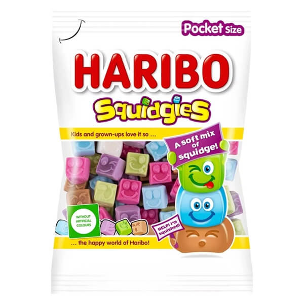 HARIBO ΖΑΧΑΡΩΤΑ  80gr - (SQUIDGIES)