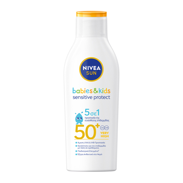 NIVEA SUN BABIES AND KIDS SENSITIVE PRODECT 200ml - (SPF 50+)