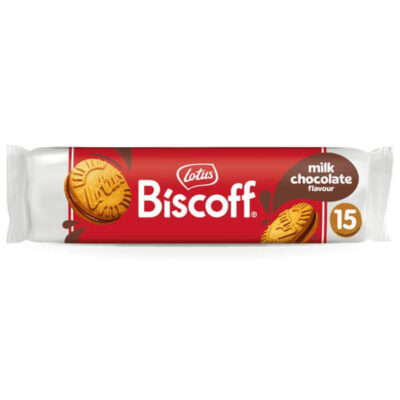 LOTUS BISCOFF ΜΠΙΣΚΟΤΑ ΜΕ ΣΟΚΟΛΑΤΑ ΓΑΛΑΚΤΟΣ 150gr