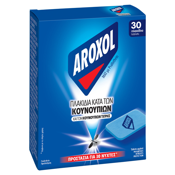 AROXOL ΜΑΤ ΤΑΜΠΛΕΤΕΣ 30τεμ.