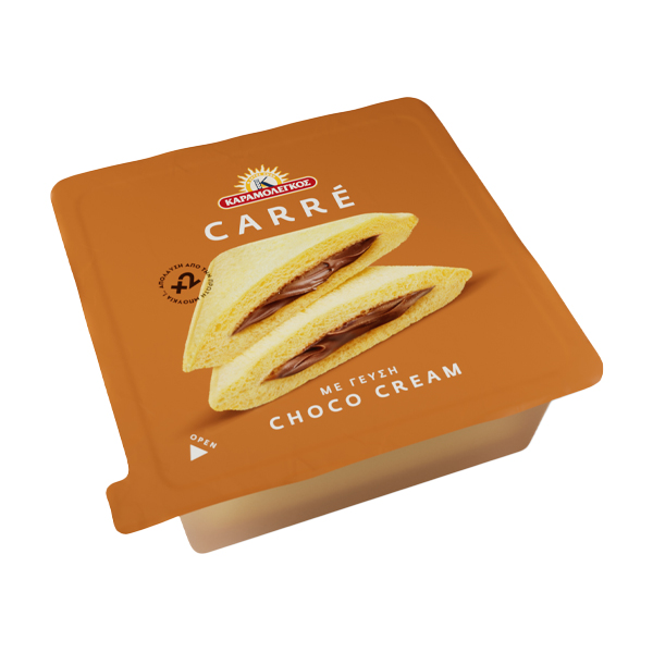 ΚΑΡΑΜΟΛΕΓΚΟΣ CARRE 100gr. (CHOCO CREAM)