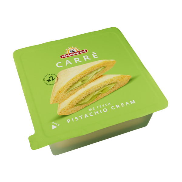 ΚΑΡΑΜΟΛΕΓΚΟΣ CARRE 100gr. (PISTACHIO CREAM)
