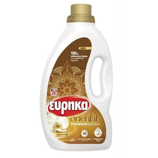 ΕΥΡΗΚΑ ORIENTAL POWERWASH ΥΓΡΟ ΑΠΟΡΡΥΠΑΝΤΙΚΟ 35μεζ. (1,4lit) - (GOLD ORCHID)