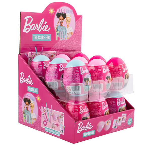 BARBIE ΑΥΓΟ ΠΛΑΣΤΙΚΟ ΕΚΠΛΗΞΗ (18x10gr.)