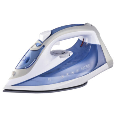 FIRST AUSTRIA ΣΙΔΕΡΟ ΑΤΜΟΥ 2200w - (ΓΑΛΑΖΙΟ - ΛΕΥΚΟ)