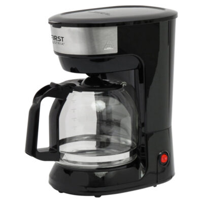 FIRST AUSTRIA ΗΛΕΚΤΡ. ΚΑΦΕΤΙΕΡΑ ΦΙΛΤΡΟΥ 900w 1.8lit - (ΜΑΥΡΗ)