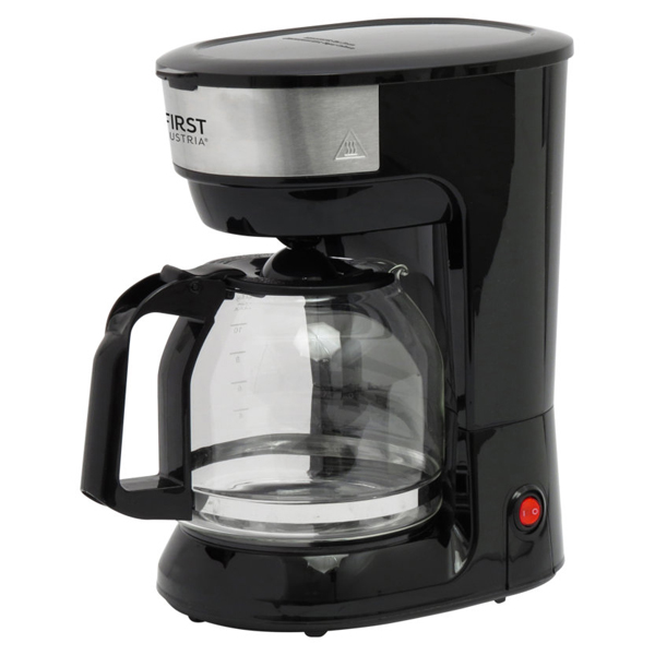 FIRST AUSTRIA ΗΛΕΚΤΡ. ΚΑΦΕΤΙΕΡΑ ΦΙΛΤΡΟΥ 900w 1.8lit - (ΜΑΥΡΗ)
