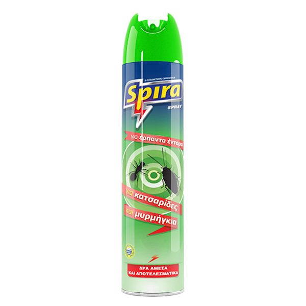 SPIRA SPRAY ΓΙΑ ΕΡΠΟΝΤΑ ΕΝΤΟΜΑ 300ml