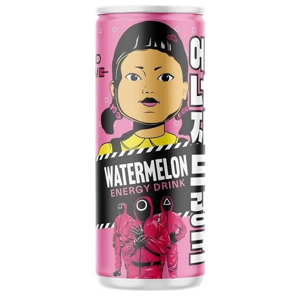 SQUID GAME ENERGY DRINK 250ml - (WATERMELON)