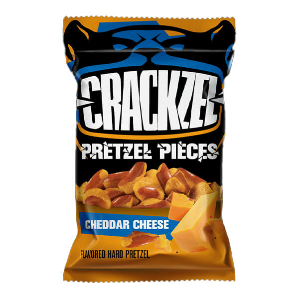 CRACKZEL MINI PRETZEL 80gr - (CHEDAR CHEESE)
