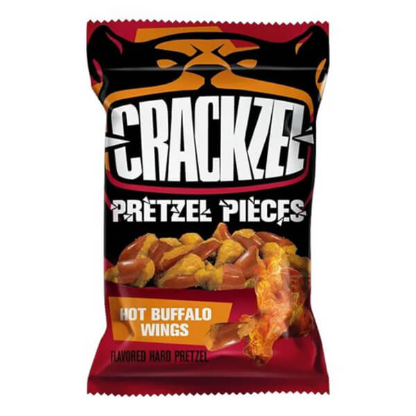 CRACKZEL MINI PRETZEL 80gr - (HOT BUFFALO WINGS)