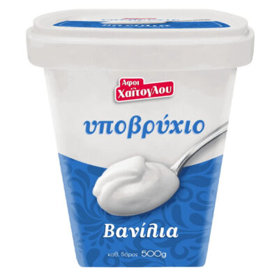 ΧΑΙΤΟΓΛΟΥ ΥΠΟΒΡΥΧΙΟ 500gr. - (ΒΑΝΙΛΙΑ) (ΠΛΑΣΤΙΚΟ ΔΟΧΕΙΟ)