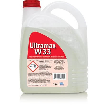 SPARK ΑΠΟΡΡΥΠΑΝΤΙΚΟ ΠΛΥΝΤ. ΠΙΑΤΩΝ 4lit - (ULTRAMAX W33)