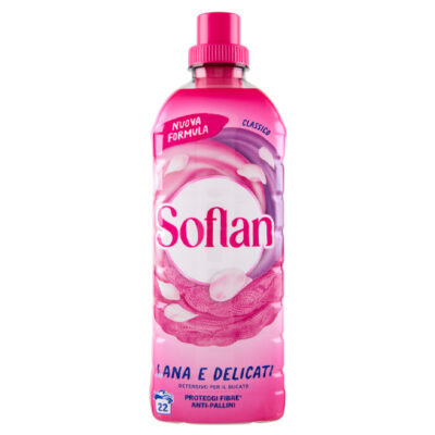 SOFLAN ΥΓΡΟ ΠΛΥΝΤΗΡΙΟΥ ΡΟΥΧΩΝ 22μεζ. (900ml) - (CLASSIC) (ΕΥΑΙΣΘΗΤΑ)
