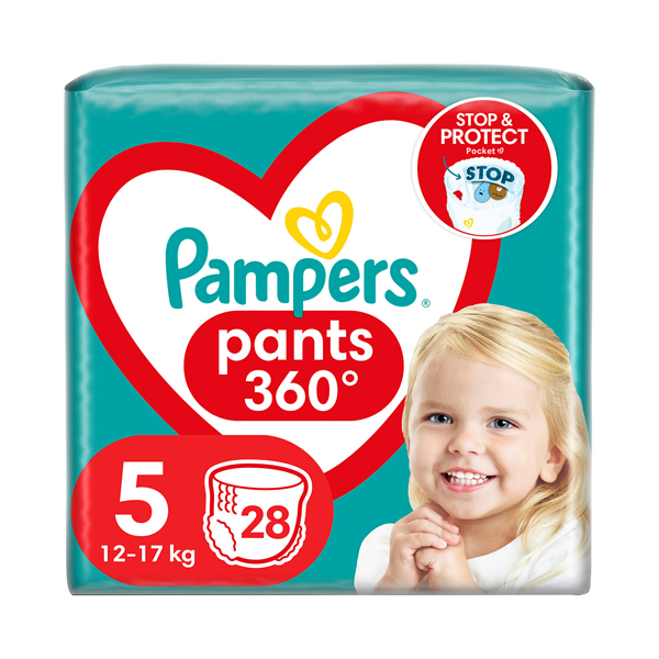 PAMPERS PANTS Νο5 (28τεμ.) (12-17kg) (VP)
