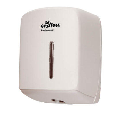 ENDLESS ΣΥΣΚΕΥΗ ΧΕΙΡΟΠΕΤΣΕΤΑΣ CENTERFEED MAXI ΛΕΥΚΗ 1ΤΕΜ+ADAPTOR PERFORATED PAPER AGR23000