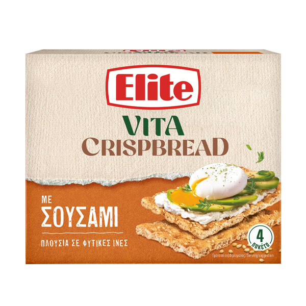 ELITE CRISPBREAD ΣΟΥΣΑΜΙ 240gr